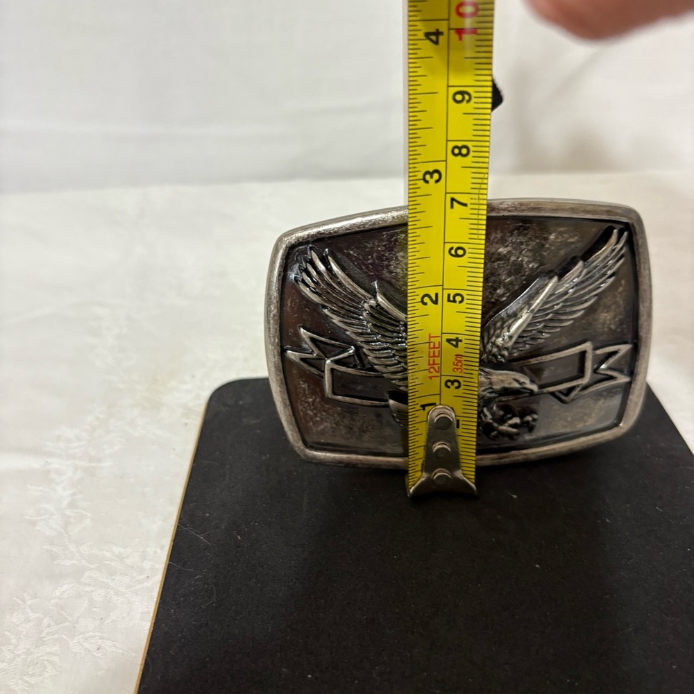 Silver Eagle Belt Buckle - Picture 6 of 6